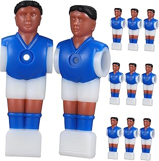 BESPORTBLE 11 Pçs Fantoche Acessórios De Mesa Mini Bolas De Futebol Mesa De Futebol Jogador De Pebolim Estátuas De Desktop Estatuetas De Futebol De Mesa Jogo De Futebol De Mesa De Resina