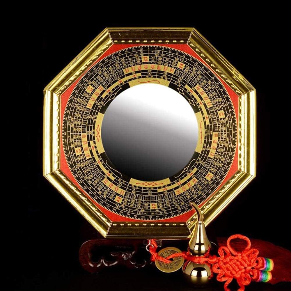 Lustro Bagua Feng Shui, Chińskie tradycyjne dekoracje lustrzane Feng Shui Bagua lustro wklęsłe, wypukłe