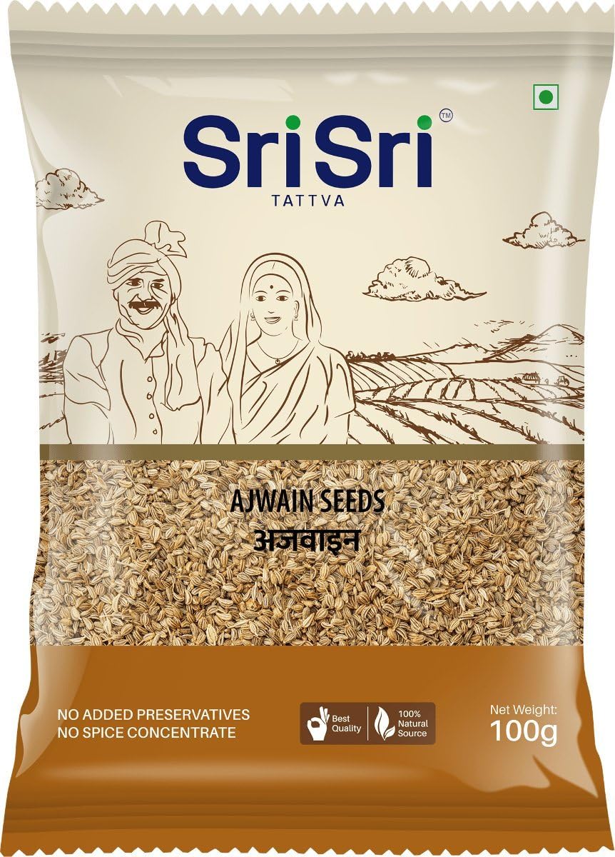 Sri Sri Tattva Ajwain Seeds, 100g