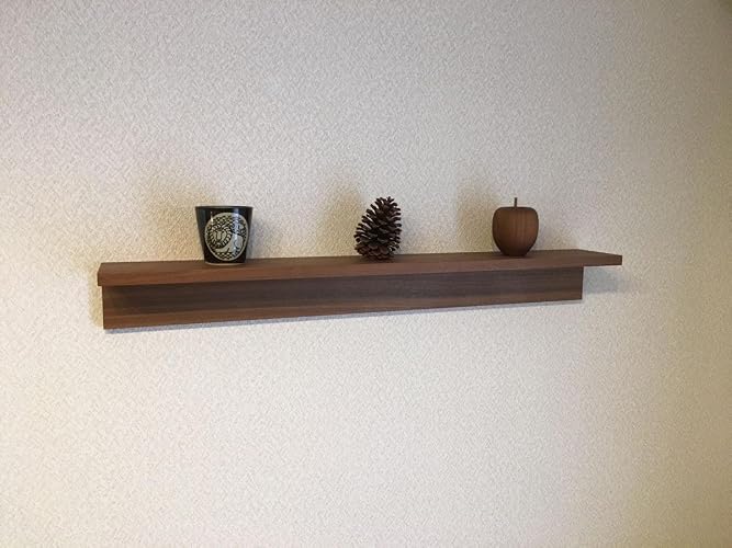 無印良品 ウォールナット 壁掛けラック ８８cm２本 ４４ｃｍ２本(中古美品) Amazon｜無印良品 壁に付けられる家具・棚・幅88cm・ウォールナット材