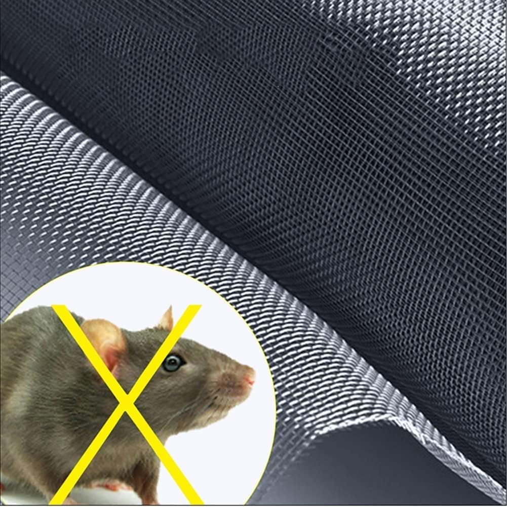 Stainless Steel Woven Wire Mesh, 8 Mesh Corrosion-Resistant Screen – Rodent Proof – for Airbricks, Kitchens, Gardens – Easy to Cut