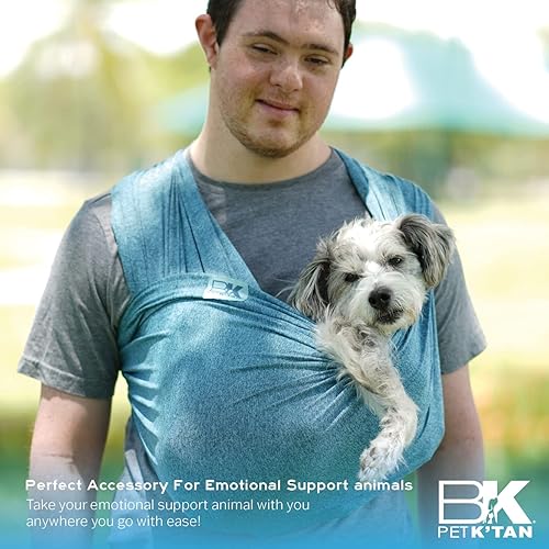 Miniatura 5 de Pet K'tan - Transportador suave para mascotas pequeñas a medianas  Transportador suave para mascotas para gatos y perros  PawQuamarine, XS