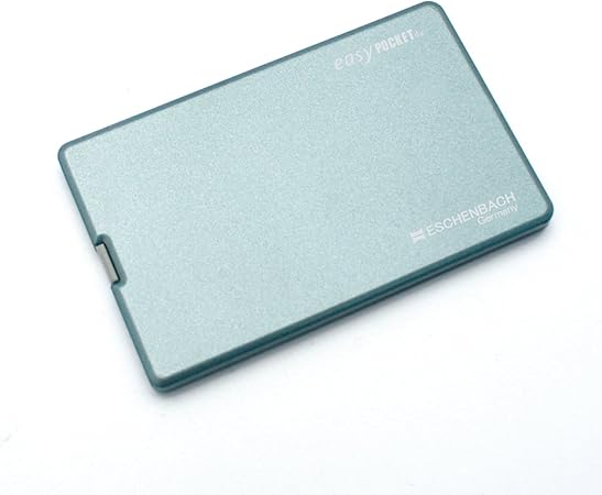 Amazon Co Jp Eschenbach エッシェンバッハ 携帯用薄型ライトつきルーペ イージーポケット メタリックブルー 4倍 ドイツ製 1521 22 家電 カメラ