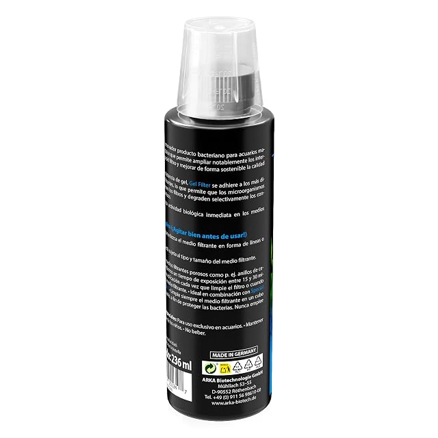 Foto 3 de 7 de MICROBE-LIFT Gel Filter - Iniciador para filtros, con bacterias vivas, Mejora el Poder Limpiador del Filtro…