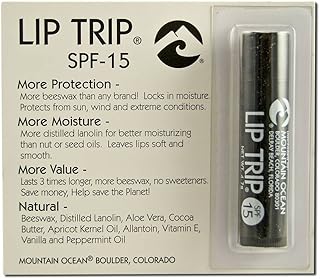 MOUNTAIN OCEAN Viaje de labios, SPF 15.165 OZ2