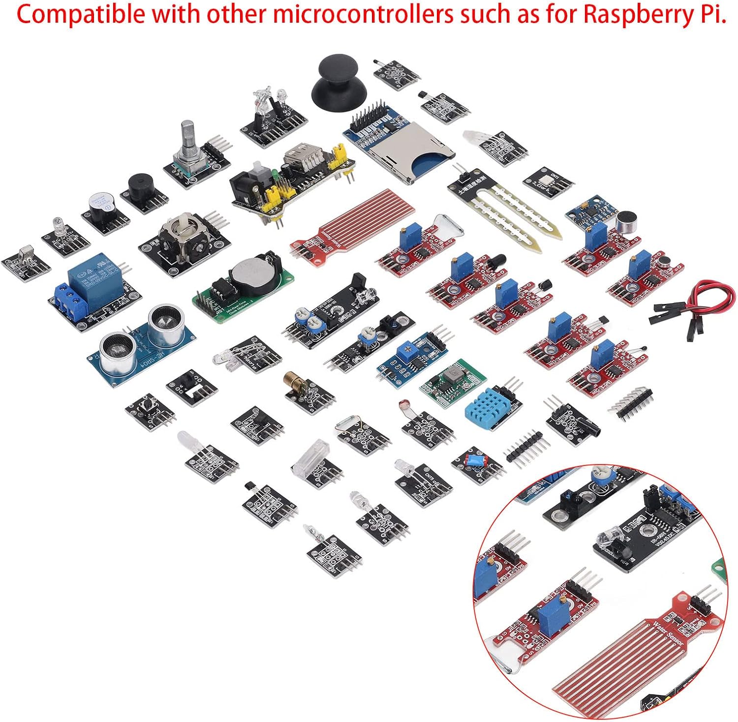 45Pcs Sensor Module, PCB Sensor Module Clock Board, Sensor Module Component, Detection Module Kit for Touch Sensor Module, ANKROYUbg628huo4v