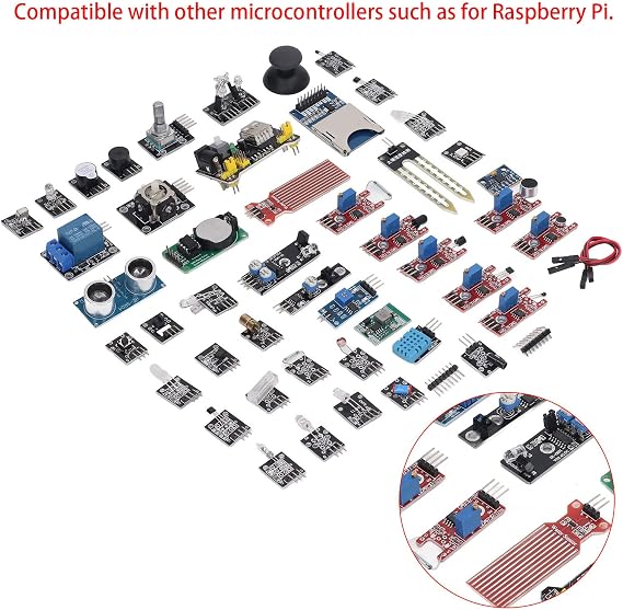 45Pcs Sensor Module, PCB Sensor Module Clock Board, Sensor Module Component, Detection Module Kit for Touch Sensor Module, ANKROYUbg628huo4v