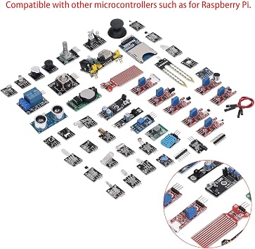 45Pcs Sensor Module, PCB Sensor Module Clock Board, Sensor Module Component, Detection Module Kit for Touch Sensor Module, ANKROYUbg628huo4v