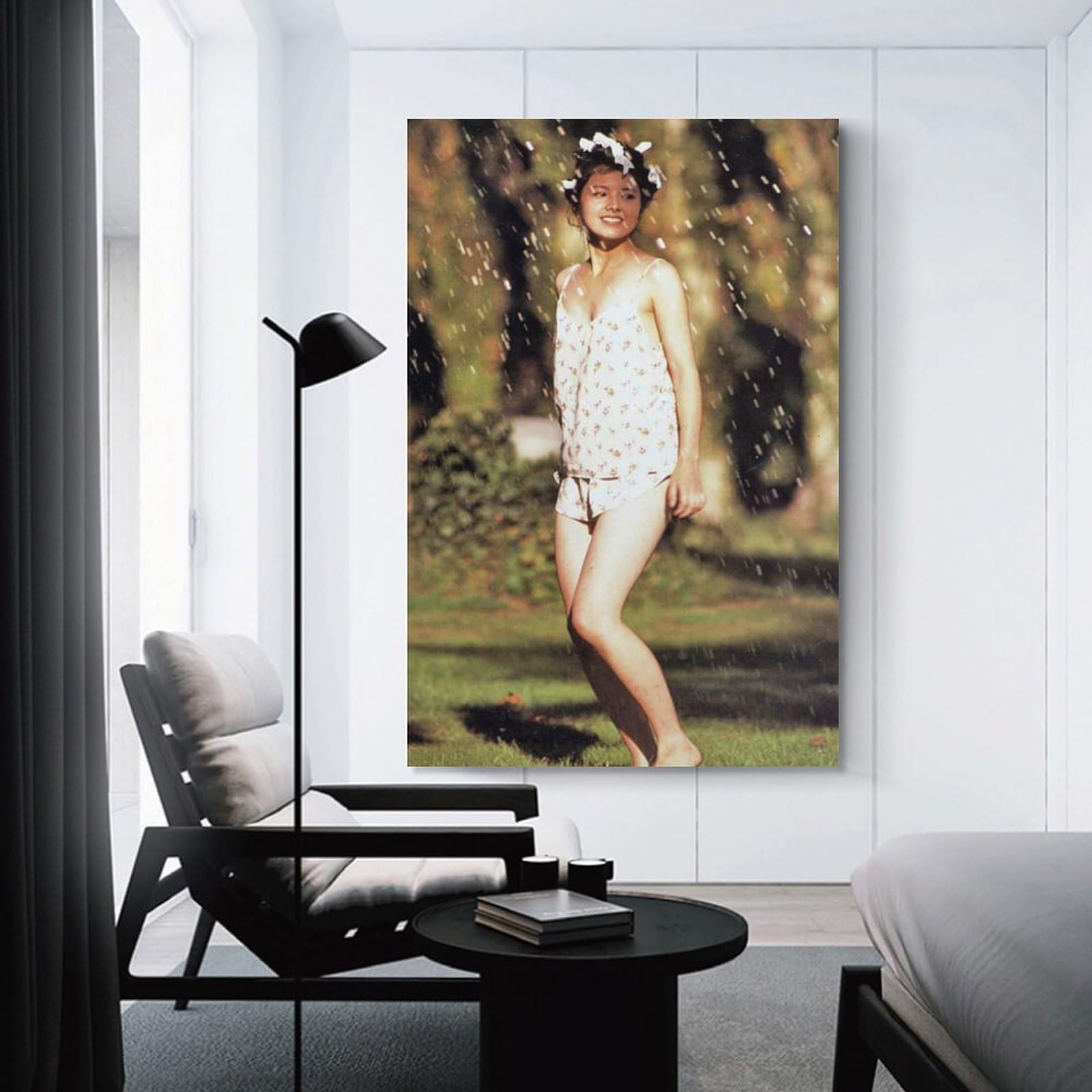 Amazon.co.jp: 沢口靖子女優若い 頃レトロ芸術写真1ポスター アート