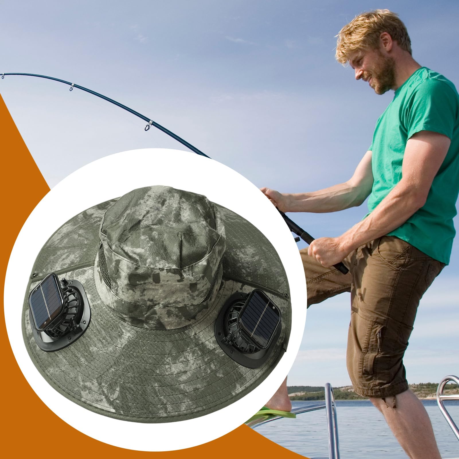 Cappello Ventilato Protezione UV, Cappello Leggero e Rinfrescante | Copricapo Outdoor Escursionismo Campeggio Pesca Attrezzatura Personale Per Spiaggia Pesca Campeggio Outdoor Viaggi