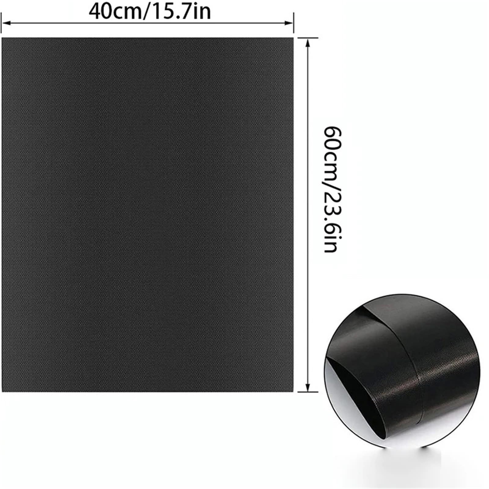 Ofenmatte 2 Stück antihaftbeschichtete, hochtemperaturbeständige Ofen-Backmatte for Ofen und Mikrowelle FüR Backofen Mikrowelle