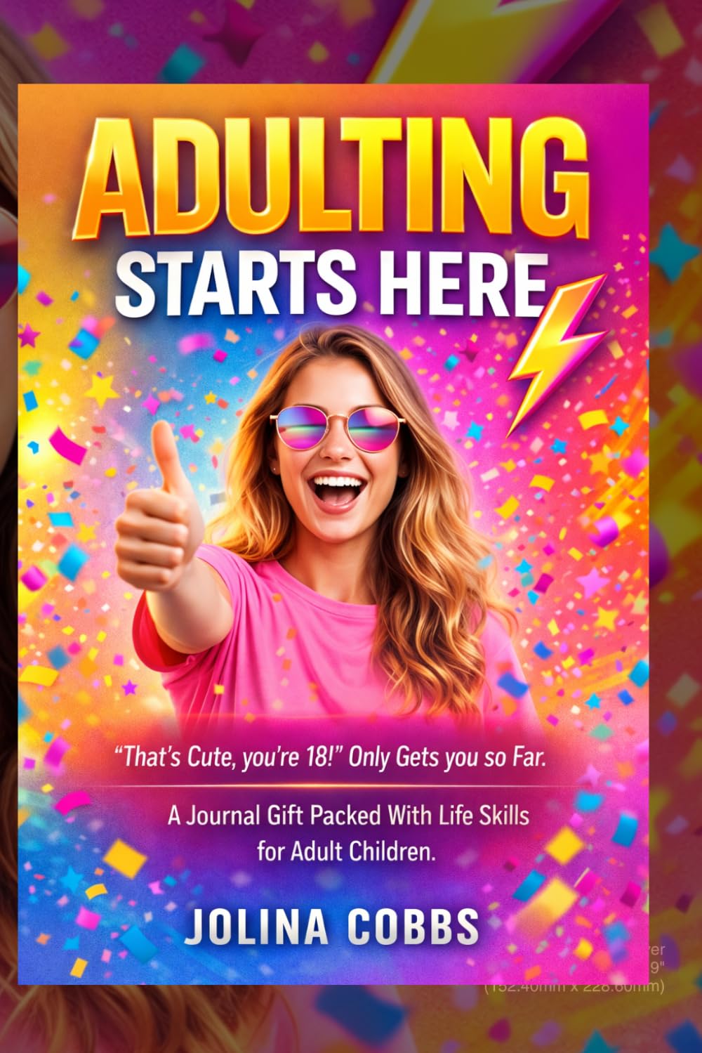 ADULTING STARTS HERE: ''That's Cute You're 18'' Only Gets you so Far. A Journal Gift Packed With Life Skills For Adult Children