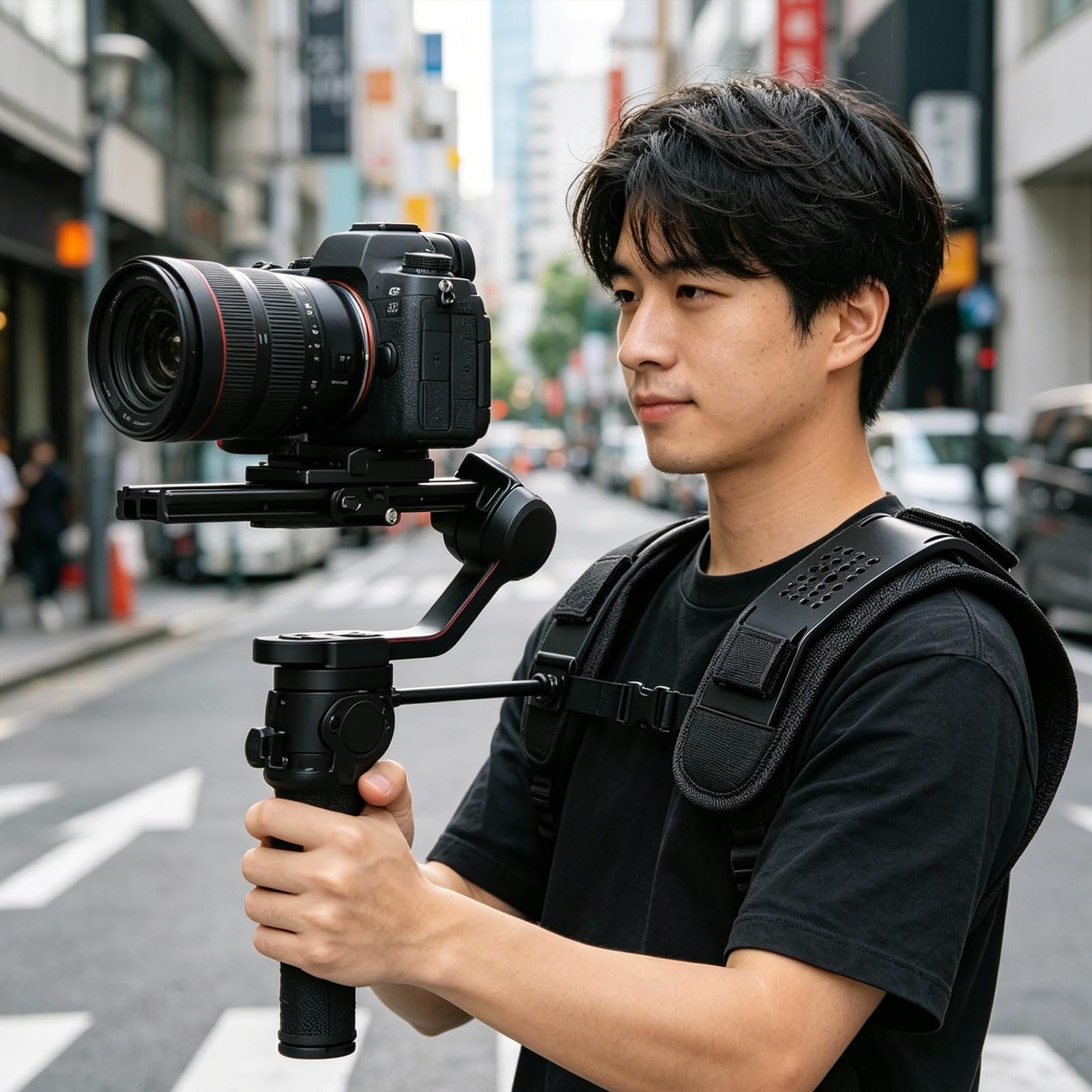 Almohadilla de hombro de montaje de 15 mm para videocámara de mano