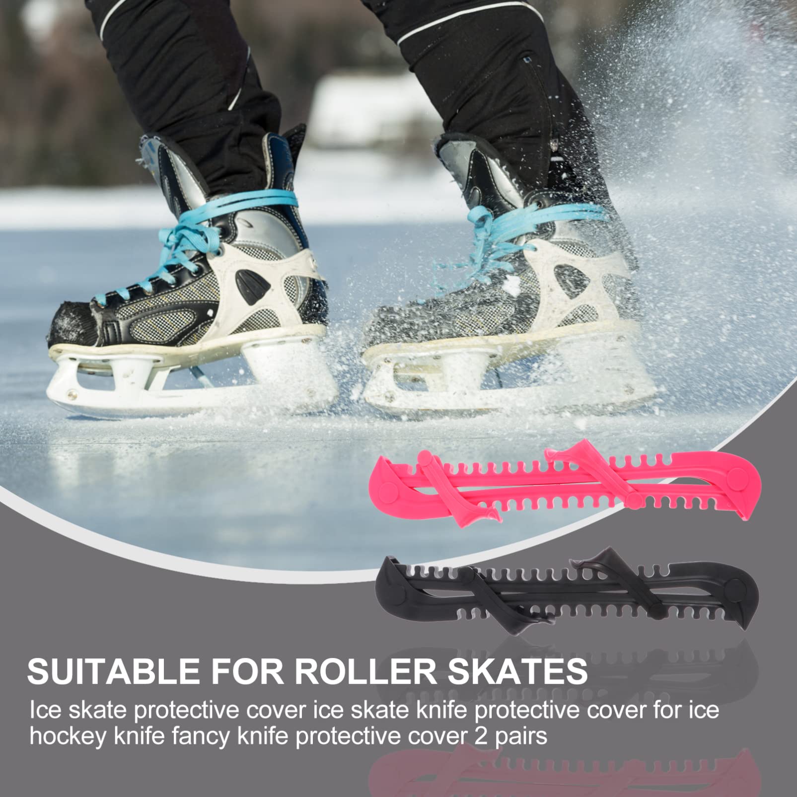 Langebaan schaatsen: Fortysix schaatsbeschermers