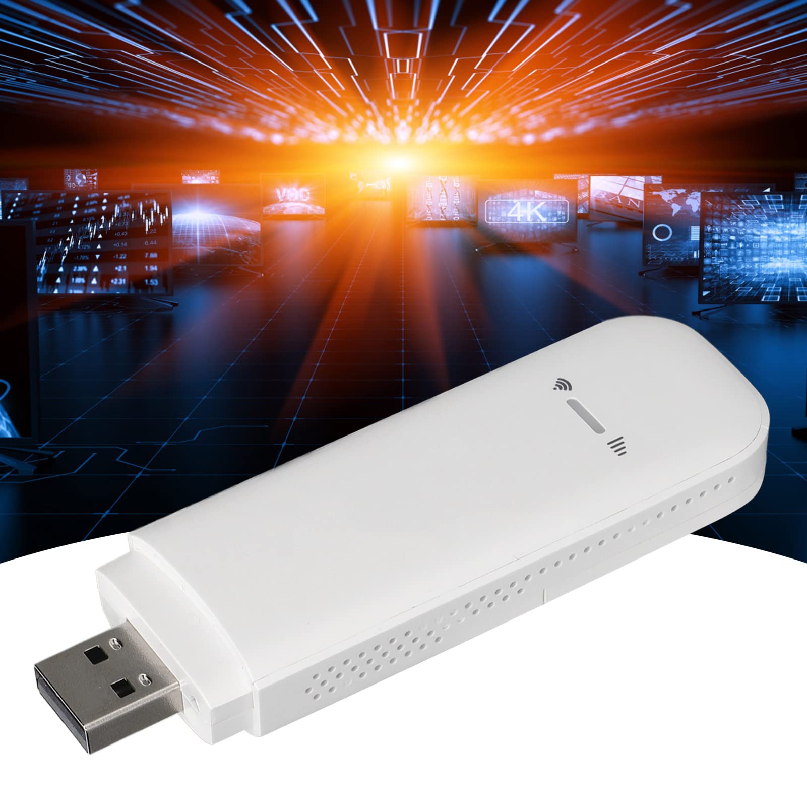 Cuifati Router WiFi USB 4G LTE 150Mbps, Przenośny Router Bezprzewodowy,