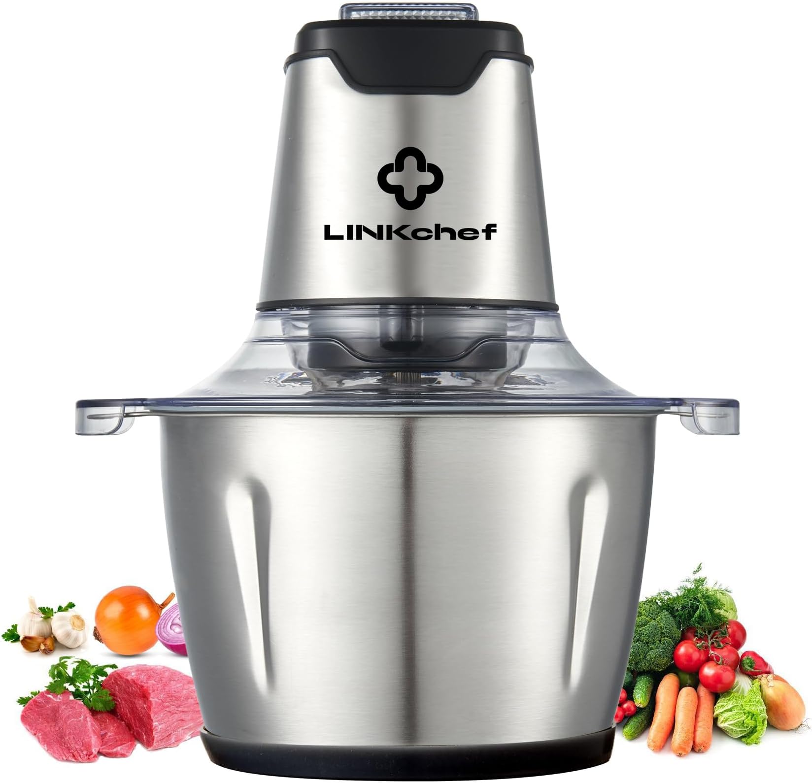 Multifunctional Stainless Steel Meat Grinder, 3L&5L