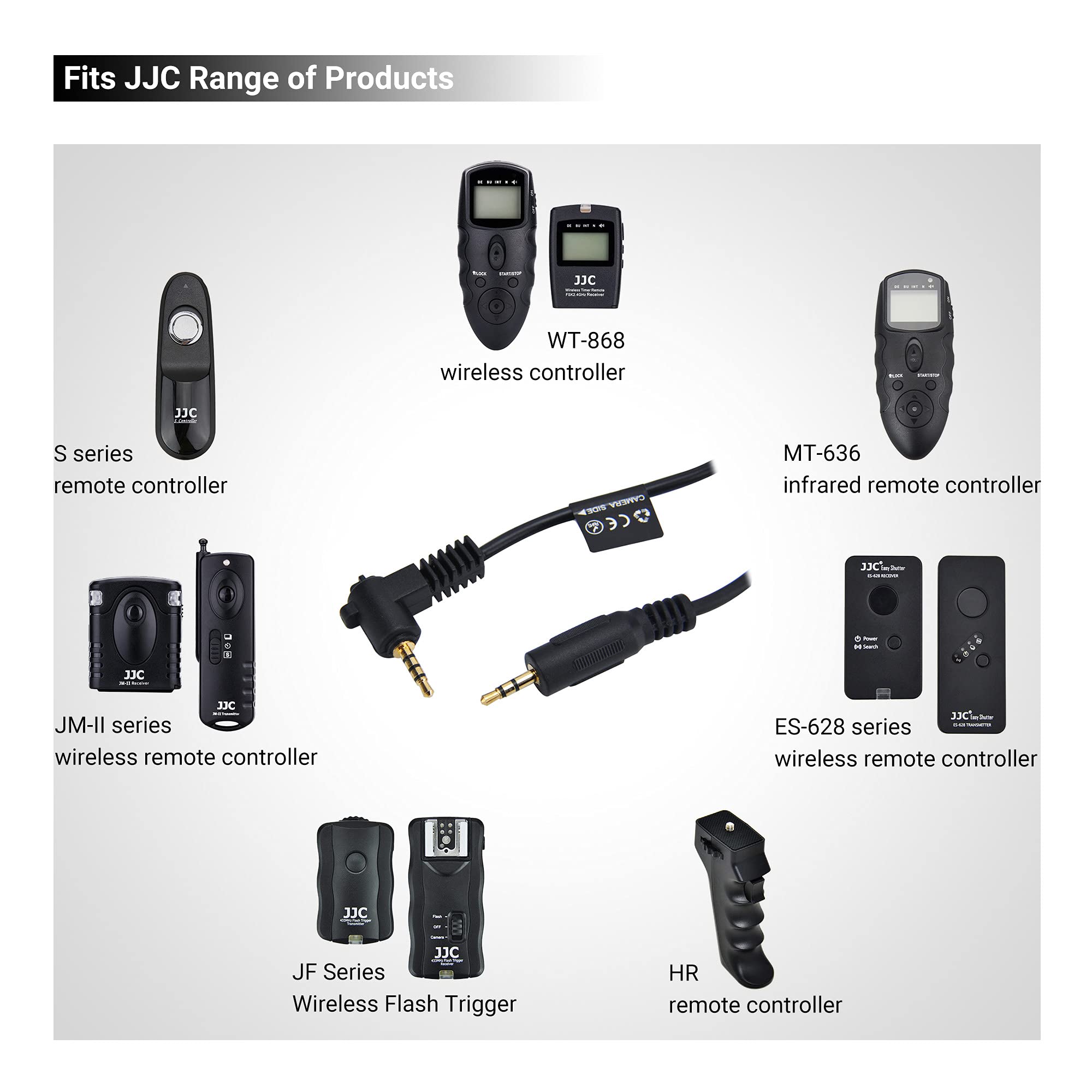 Panasonic - mei. vhbw Zdalny wyzwalacz, kabel kompatybilny z Panasonic Lumix