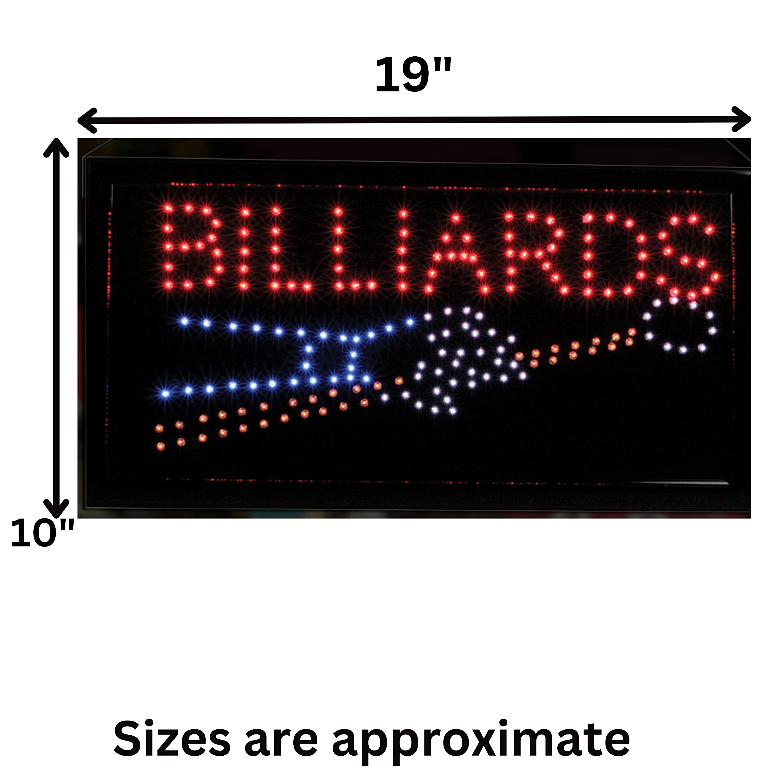Lighted Billiards Sign - Pool Room Décor - LED Multi Colored Pool Table Accessory - Game Room Décor - Man Cave Decoration 19