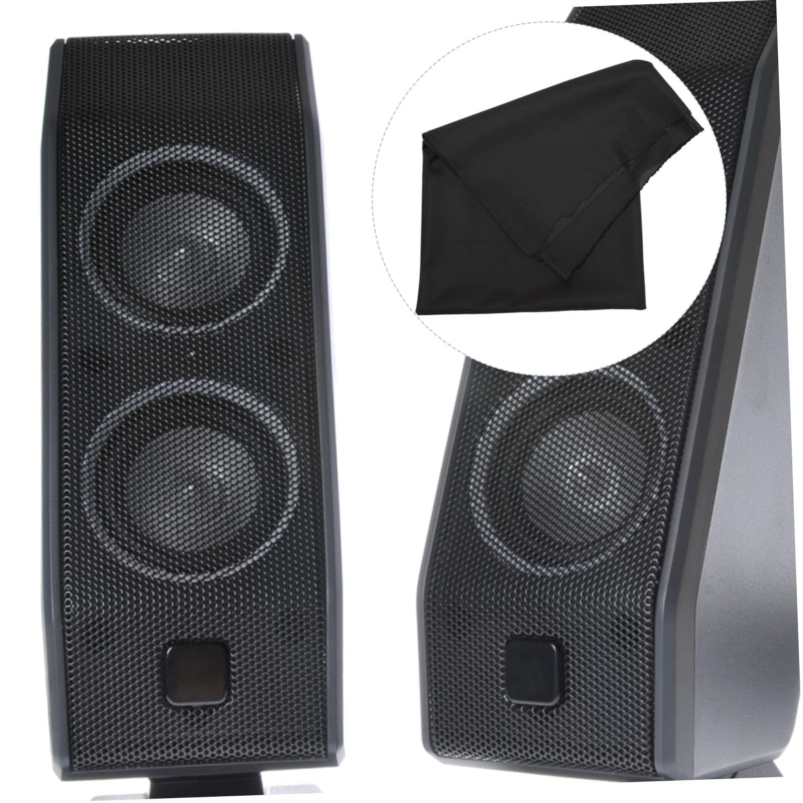 LALAFINA Breathable Mesh Speaker Grill Cloth and Scratch-Resistant Replacement for Vintage Speakers Performance Soft Texture Easy Installation