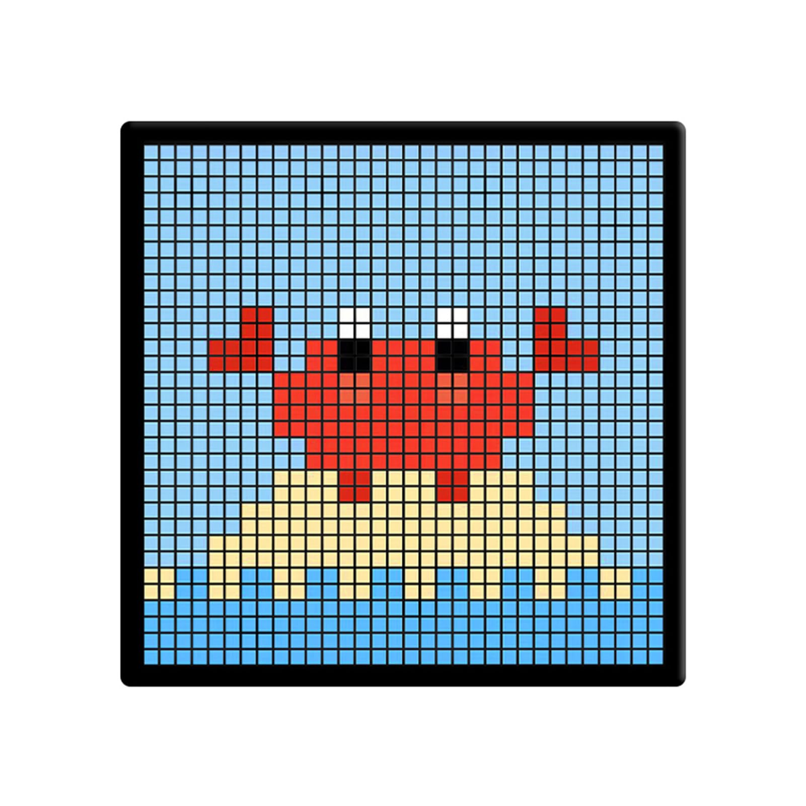 AUYXSSZ for Creative DIY Pixel Picture Frame For Home Decoration APP Controlled Programmable Night Light ABS DIY Retro Table Setting