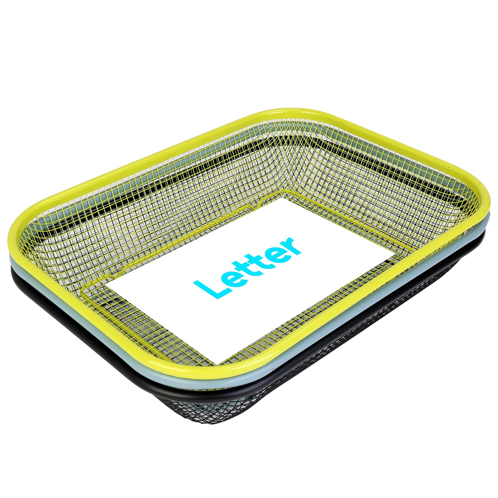 Photo 1 of Yummy Sam 3-Pack Metal Mesh Storage Baskets