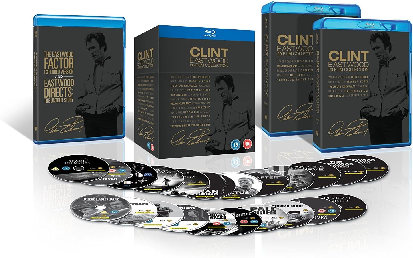 Clint Eastwood 20-Film Collection [Imported Blu-ray] [Region Free]
