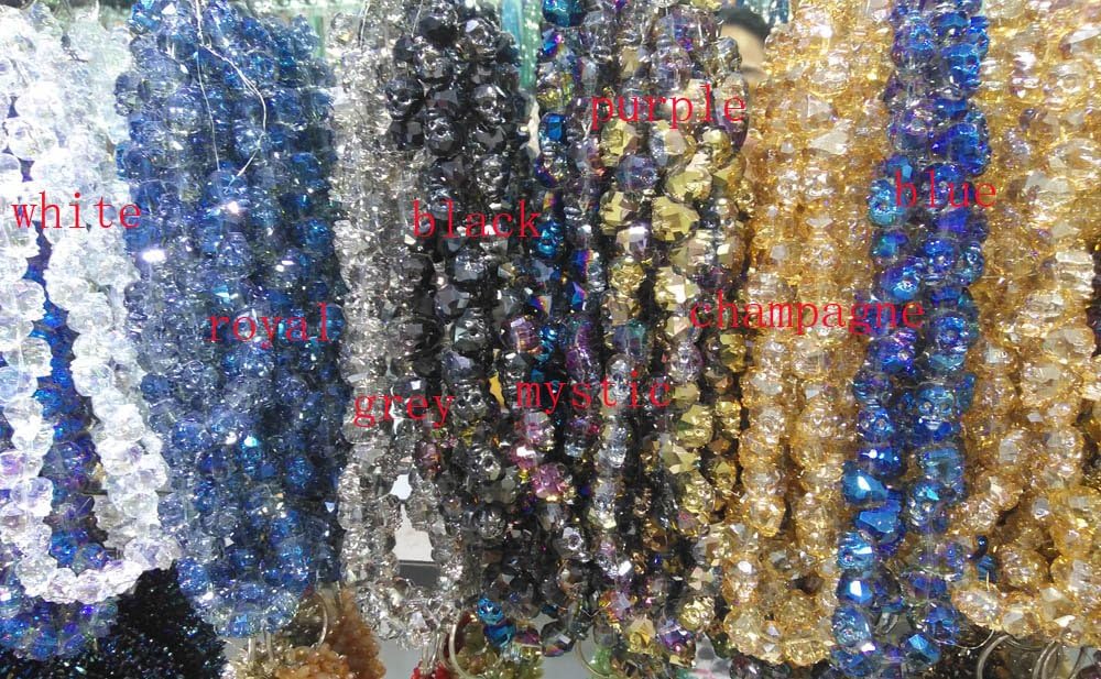 20pcs AB Crystal Skull Beads 13-18mm Faceted Skull Jewelry, Wholesale Crystal Charms, Skull Head, Crystals, Skull Grey Beads