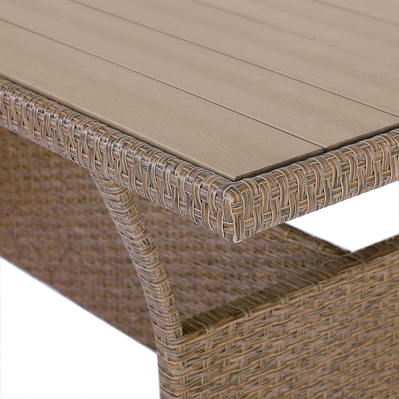 Casaria Salon de Jardin en polyrotin Gris 6 Personnes Mobilier de Jardin avec Coussins Meuble Extérieur Mobilier de Terrasse Patio