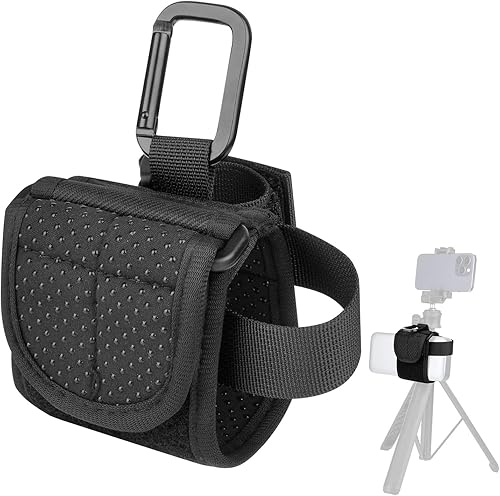 Soporte universal para banco de energía, correa de montaje de equipo para cargador portátil de cámara trípode, soporte de correa ajustable para