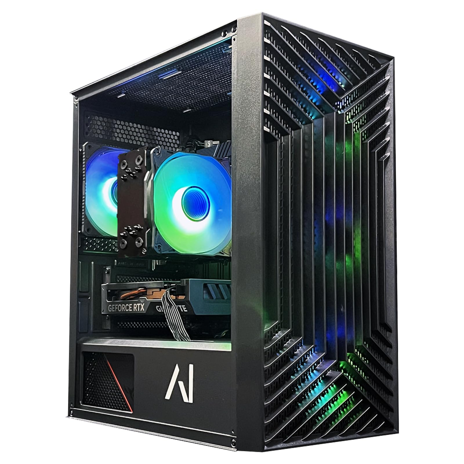 Essentials Gaming Desktop PC | Ryzen 5 7600x | 32GB DDR5 RAM | RTX 4060 Ti 8GB | 1TB NVME SSD | 650W Gold Power Supply | ARGB Fans | Windows 11 Home