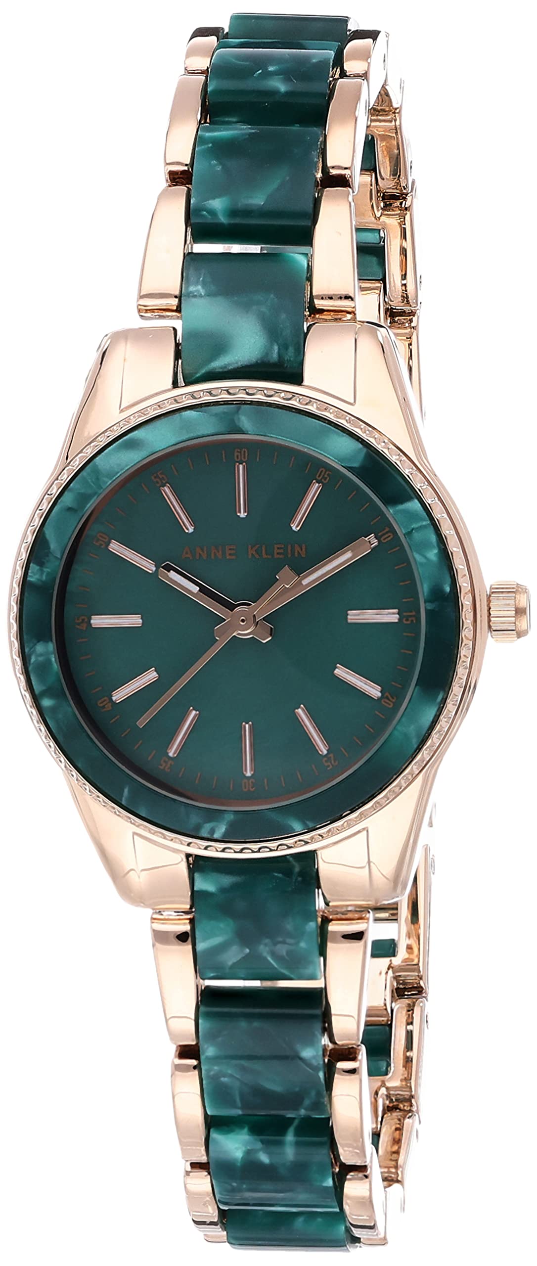 Anne KleinWomen's AK/3212GNRG Watch, Blue, AK/3212GNRG