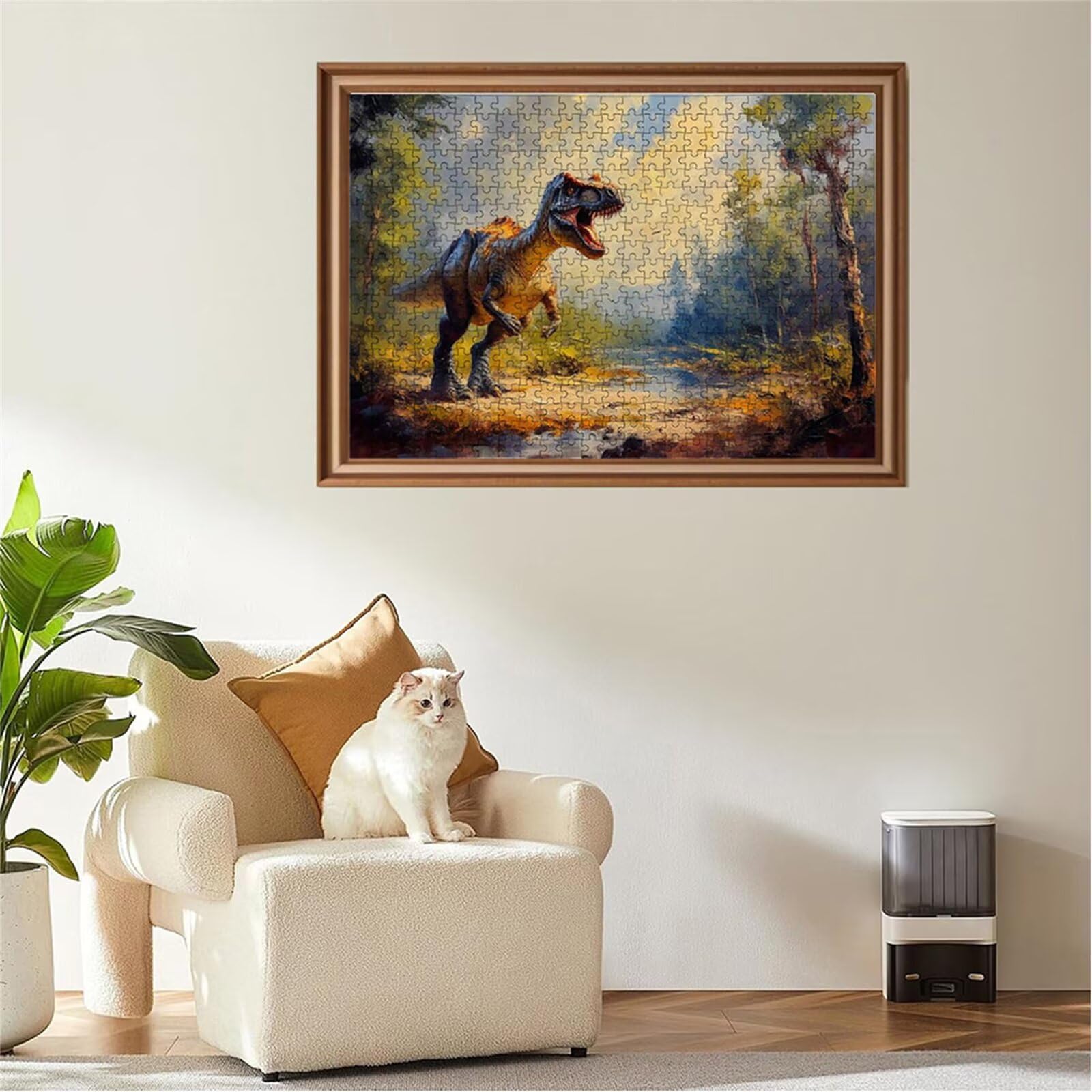 Puzzle 2000 sztuk puzzle dinozaur drzewo układanki drewniane, klasyczne dla dorosłych diY gra wyzwanie idealnie pasują między nimi literami z tyłu układanki dla dzieci i dorosłych wiek 14 lat N-2
