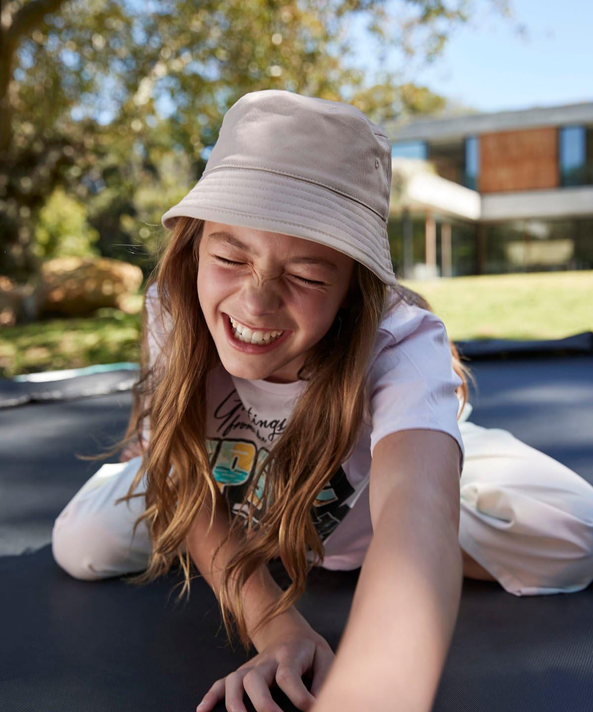 Kids Organic Cotton Bucket Hat