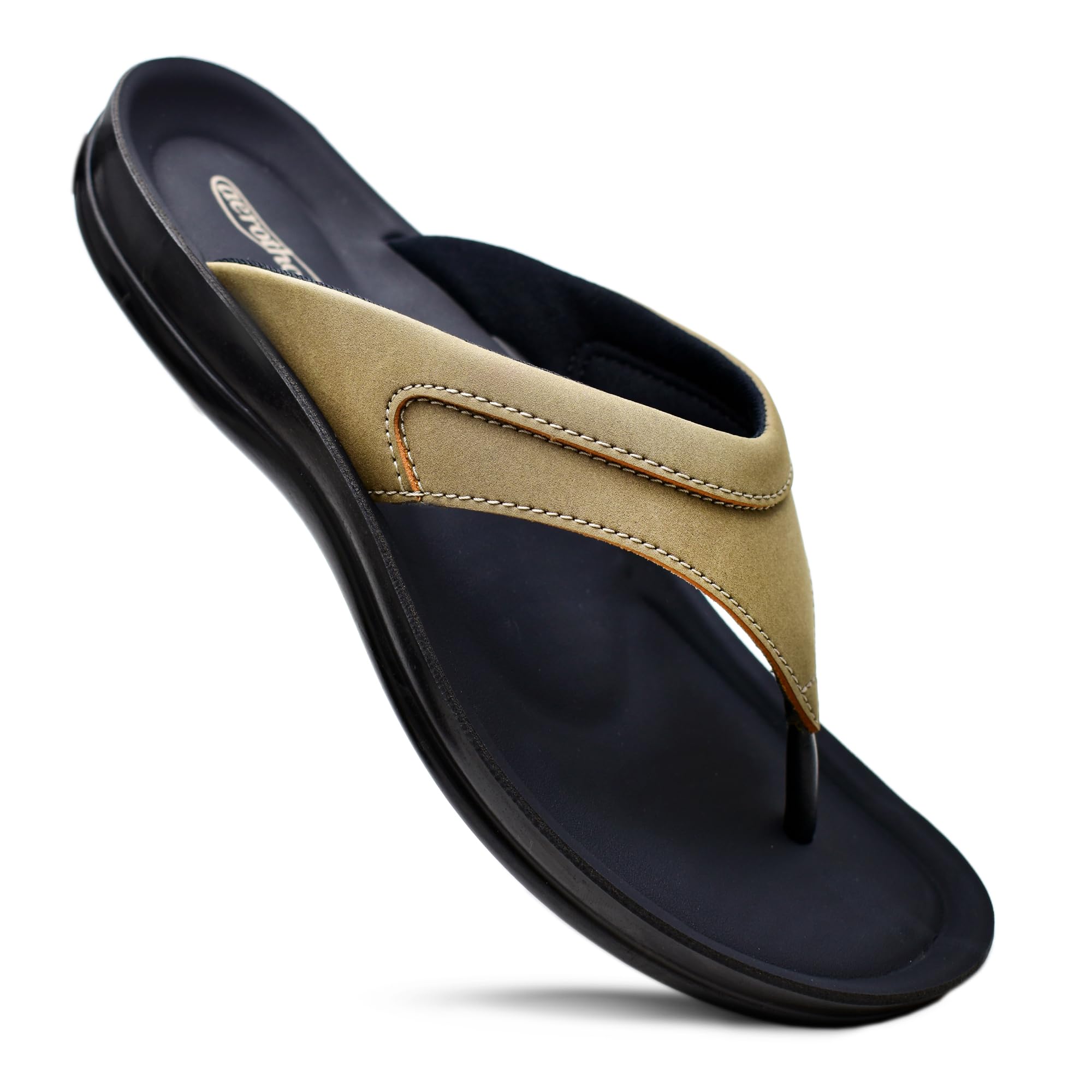 AEROTHOTIC Arch Support Slingback Flats for Women Sandals T Strap Flip Flops