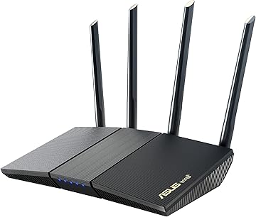 ASUS RT-AX3000S Dual Band WiFi 6 Extendable Router, Instant Guard, Parental Control Scheduling, Built-in VPN, AiMesh Compatible