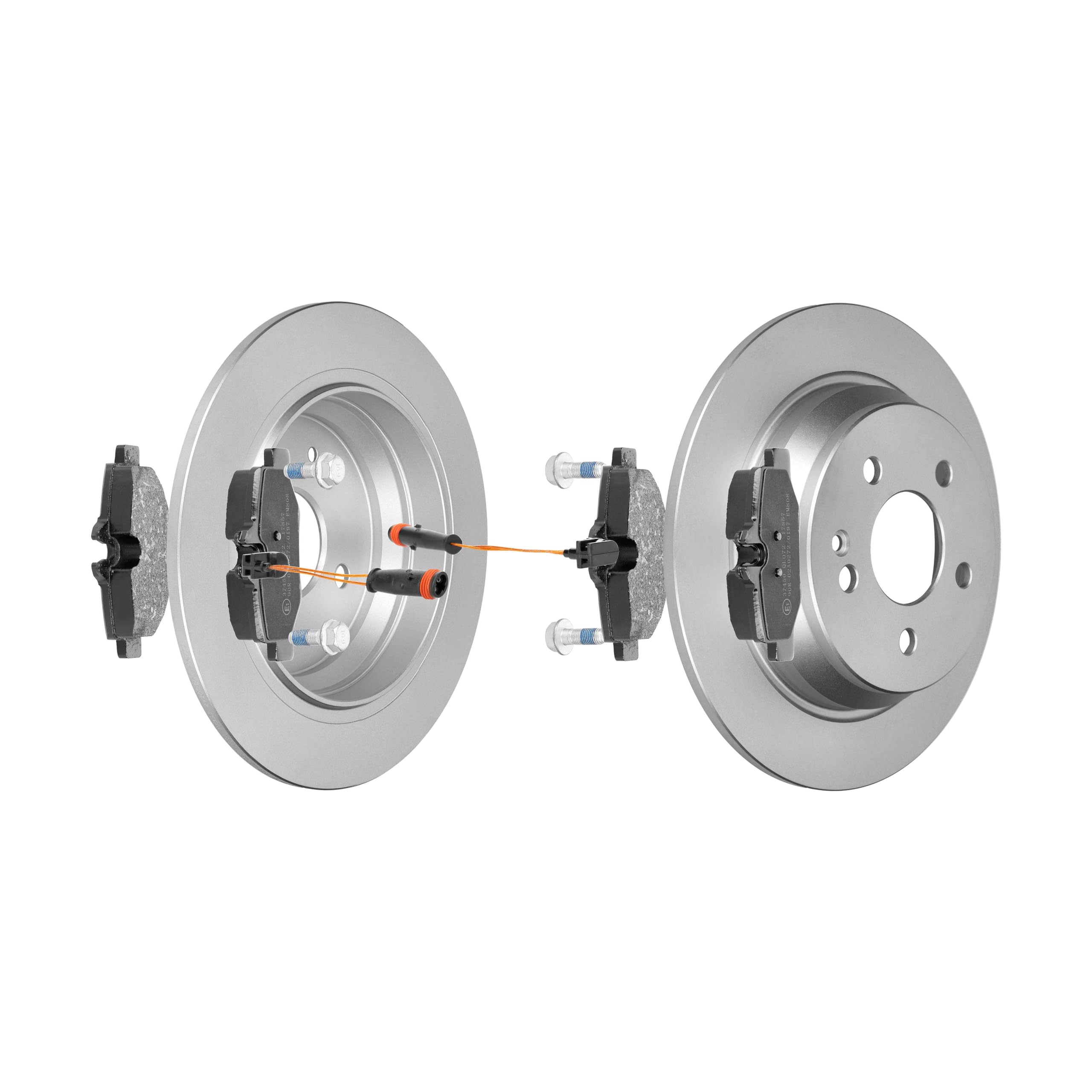 F.BECKER_LINE BREMSSCHEIBEN Ø296MM + BREMSBELÄGE HINTEN FÜR MERCEDES-BENZ VITO