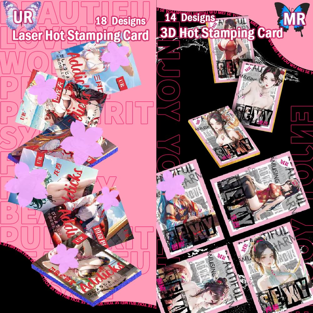 KUPAIDE KUPAIDE MEIKA Series, Goddess Tale Collectible Cards Waifu Card Anime Game Character Card Booster Box (): Foxy Pretty