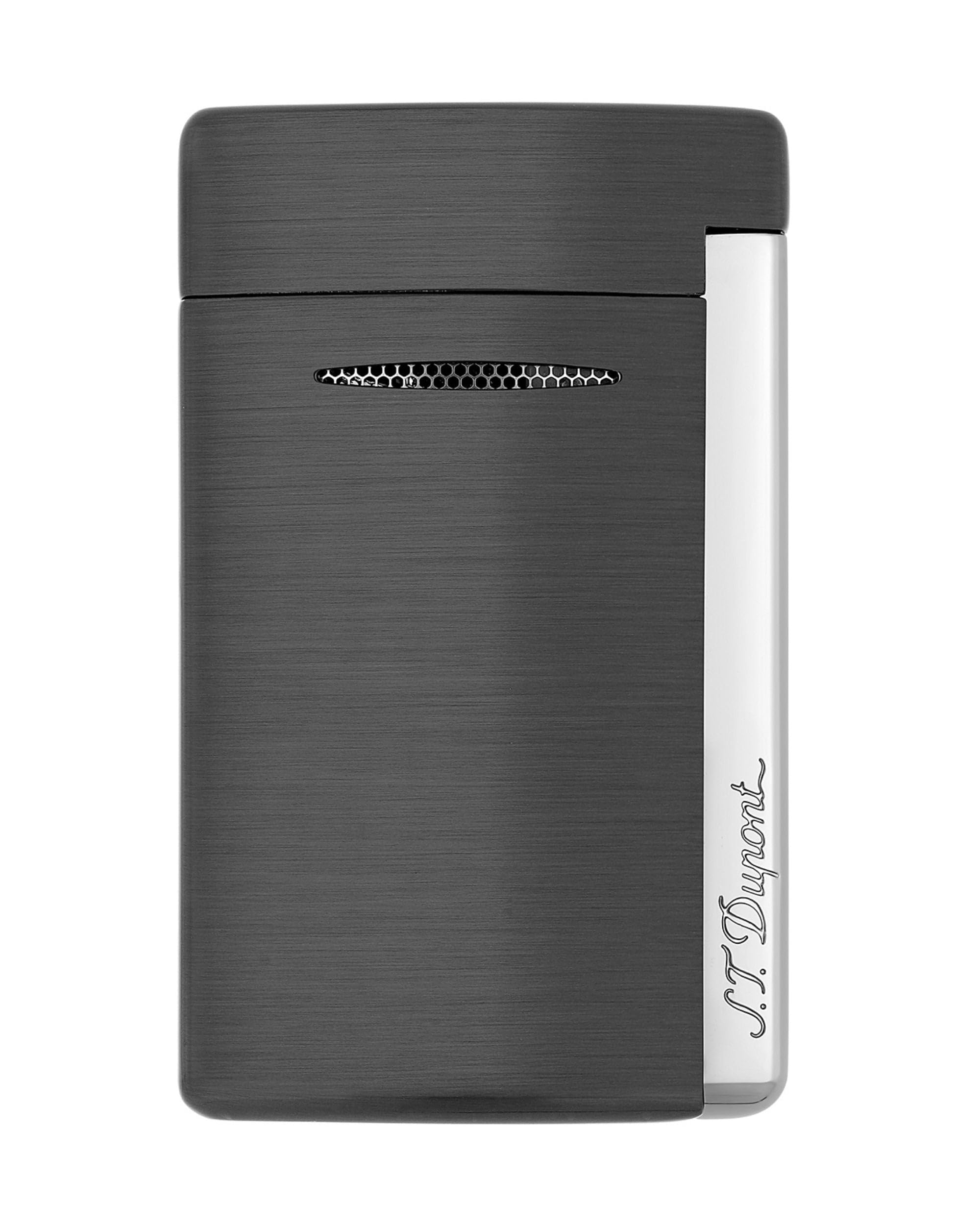 ST Dupont Minijet 3 Jet Feuerzeug – Brushed Gunmetal, unbefüllt