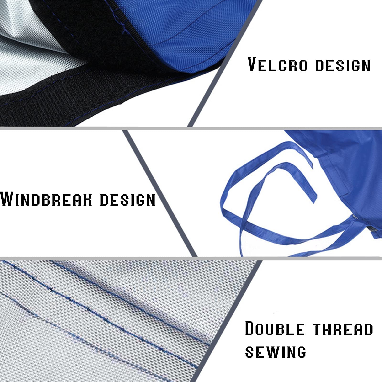 Coperture per Barche Impermeabile, Traspirante Telo Copribarca, Design in Velcro, Usare più a Lungo, paraneve Parasole Facile da Usare, AntiGraffio e Resistente all'Usura (Size : (9-10Ft))
