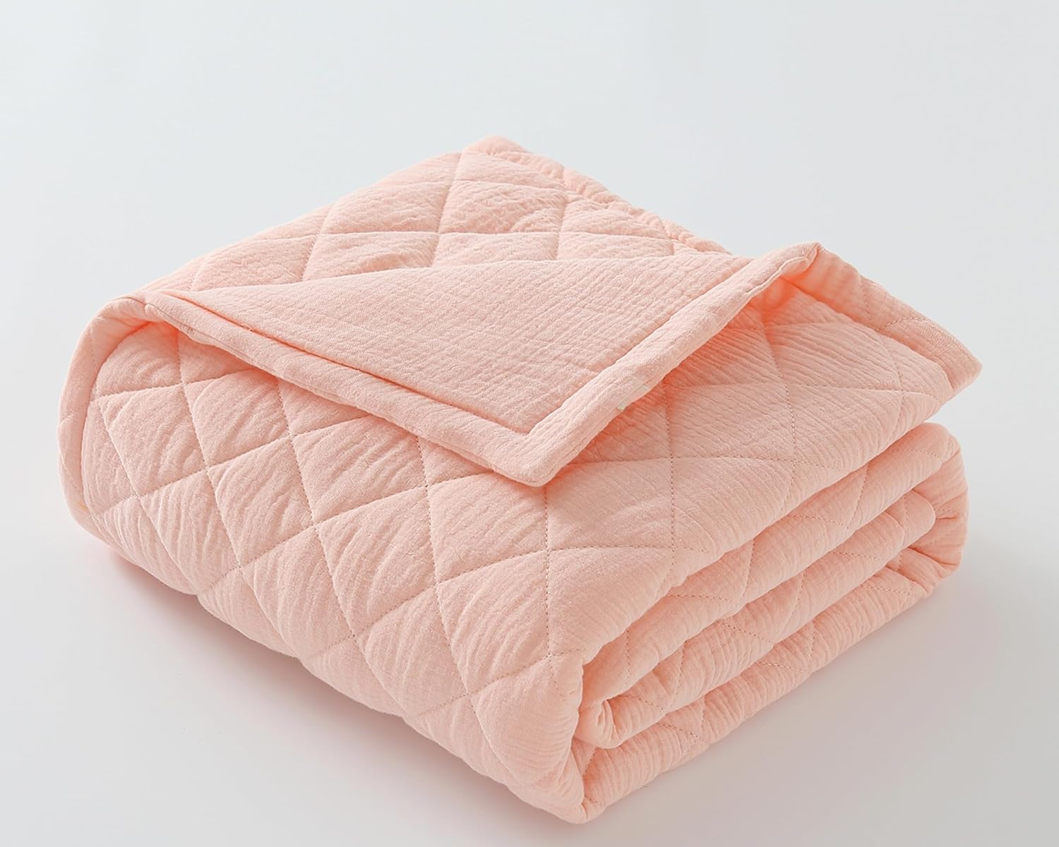 100% Cotton Muslin Baby Blanket for Boys Girls – Ultra-Soft Reversible Toddler Comforter, Lightweight Breathable All Season Down Alternative Toddler Crib Blanket (Light Pink, 39 x 47in) 100% Cotton Muslin Baby Blanket for Boys Girls – Ultra-Soft Reversible Toddler Comforter, Lightweight Breathable All Season Down Alternative Toddler Crib Blanket (Light Pink, 39 x 47in)