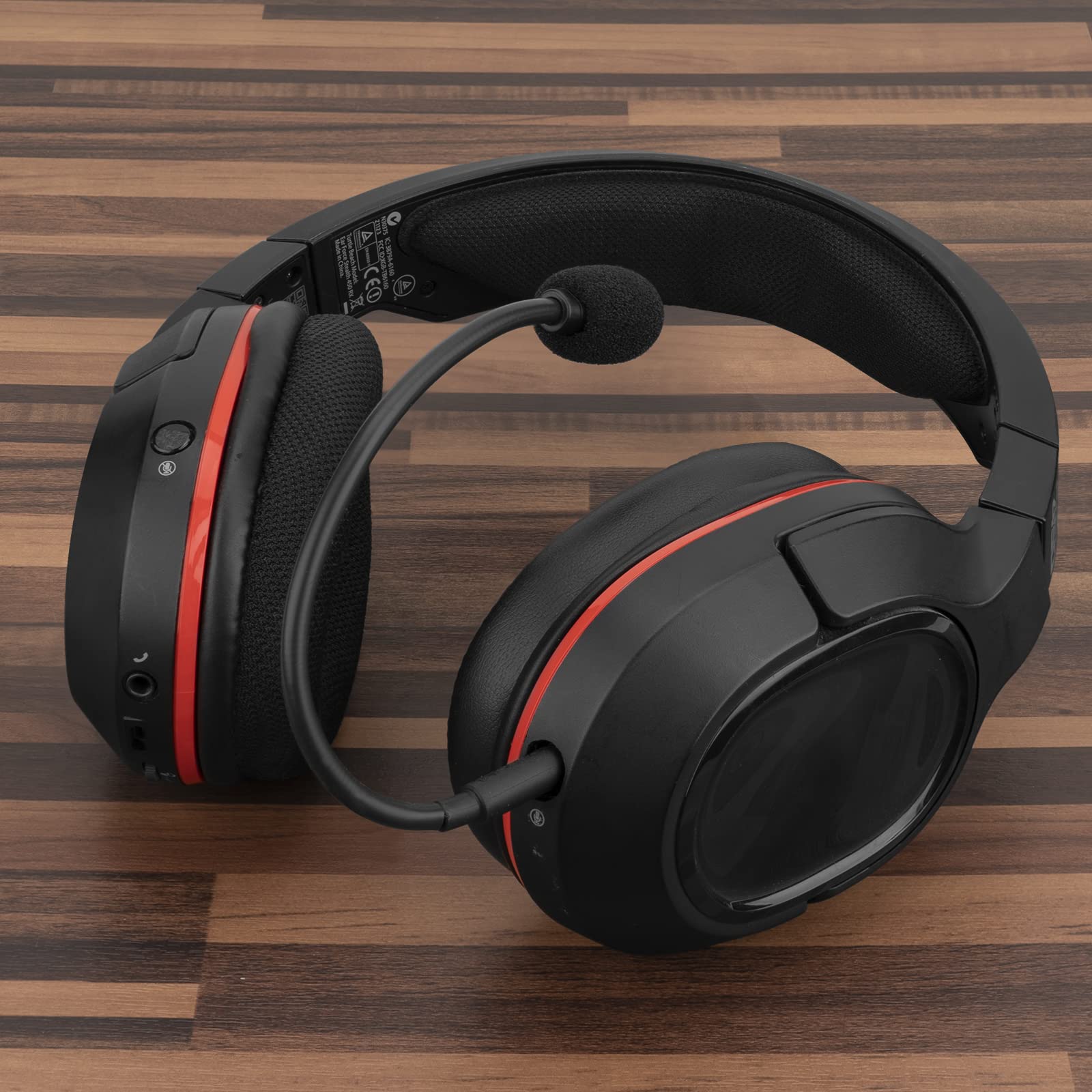 Geekria QuickFit Headset Boom Mic Reemplazo de 3.5mm Micrófono de juego desmontable Compatible con Turtle Beach Xbox One Stealth 400 420x 450 500p520Recon 50x50p60p Auriculares para juegos(0.5FT 17cm)