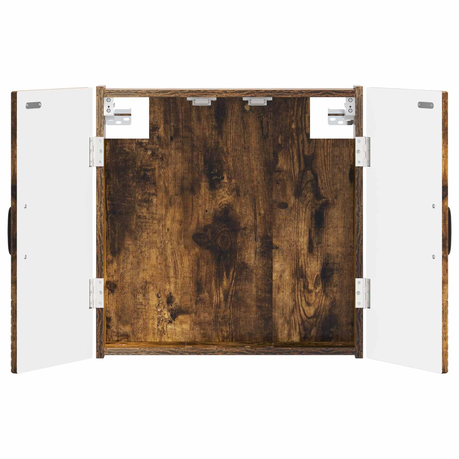 Dartboard Schrank Utrecht Raucheiche 52,5 x 10,5 x 53,5 cm,Dart-Rückwände,897770