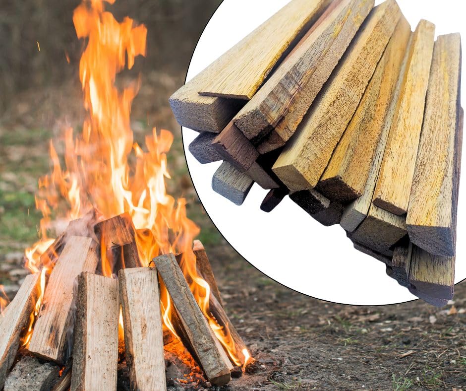 Firewood for Camping, Firewood for Burning, Natural Multipurpose Wood for (Grilling, Cooking, Fire Pit, Pizza Ovens, Fire Place, Lohari)-500gram