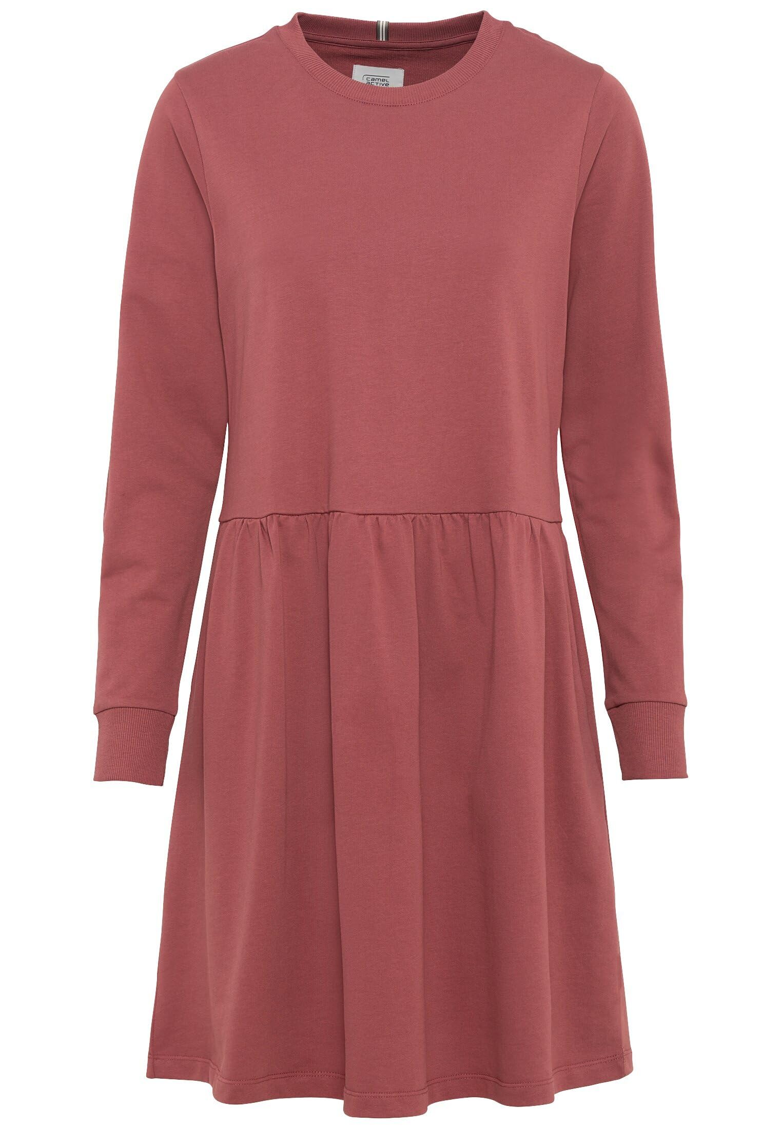 camel active Damen Sweatkleid aus Organic Cotton