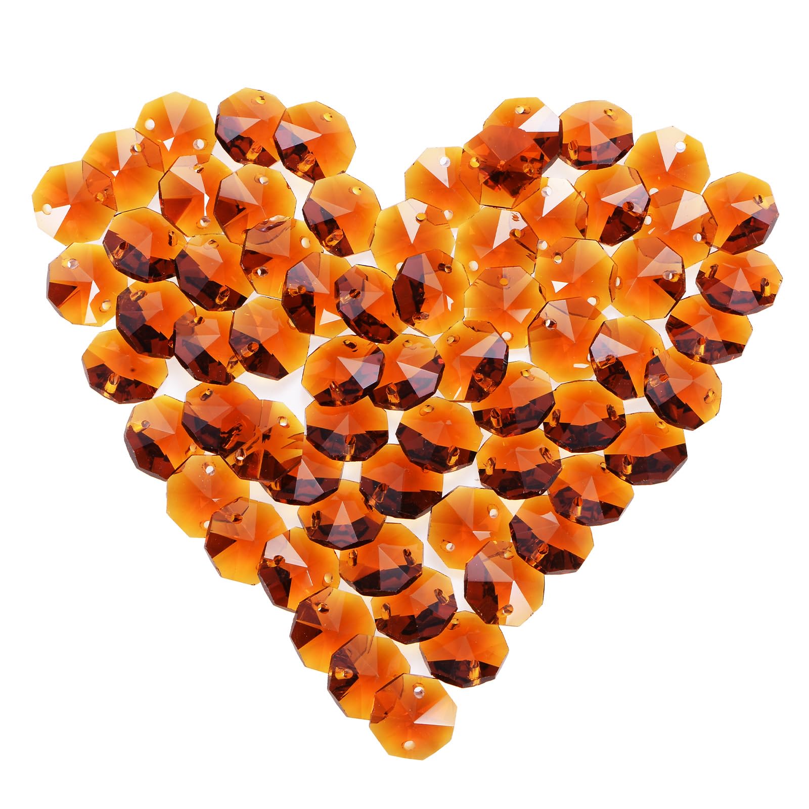 M METERXITY 60-Pack Octagon Beads
