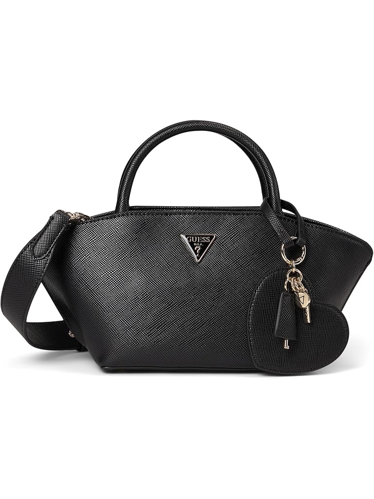 Black GUESS Bolena Mini Satchel