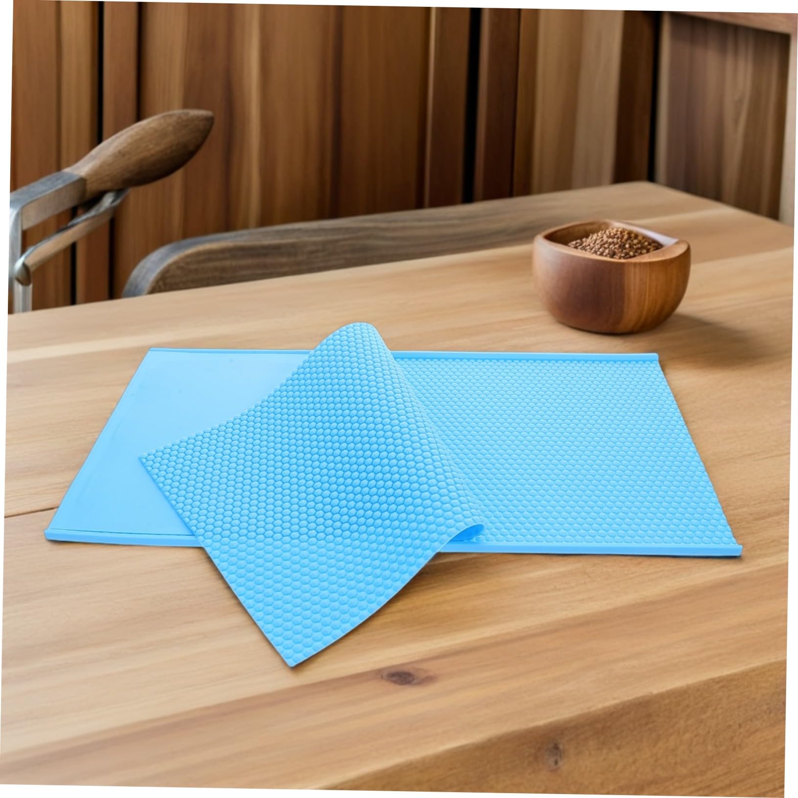 INOOMP Stampo in Silicone per Cera d Api Tecnologia di Precisione per Apicoltura Professionale e Fai-da-te, Accessorio Creativo la Lavorazione della Cera e Fogli Nido d Ape