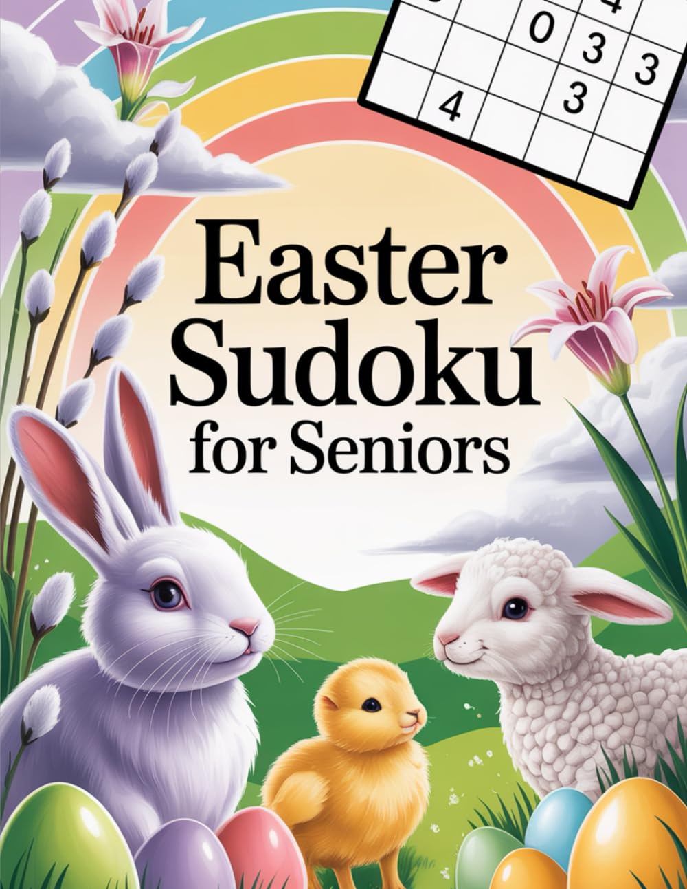 Easter Sudoku for Seniors: Large Print Sudoku Puzzle Book with 200 Easy, Medium & Challenging Puzzles (Easter Sudoku Collection)