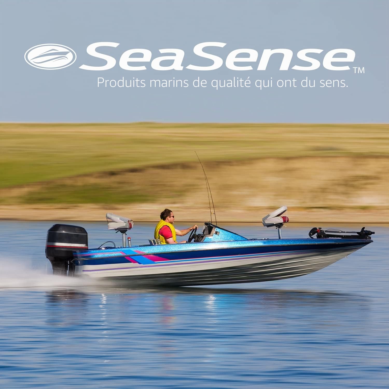 SeaSense Pompe de cale Manuelle en Plastique, Industrielle/Utilitaire, Noire, Auto-amorçante, compacte, légère, résistante à la Corrosion, idéale pour Les Petits Bateaux, Kayaks, canoës, Cales ou
