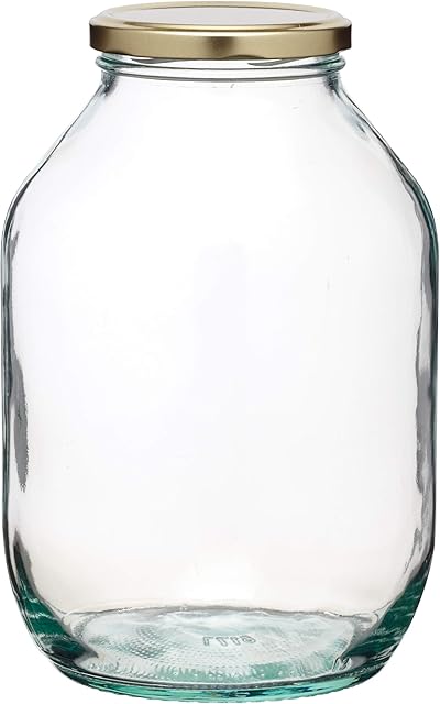 KitchenCraft Home Made Large Pickling Jar, Glass, 0.5 Gallon